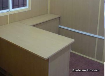 Furniture for Containerised Site Offices